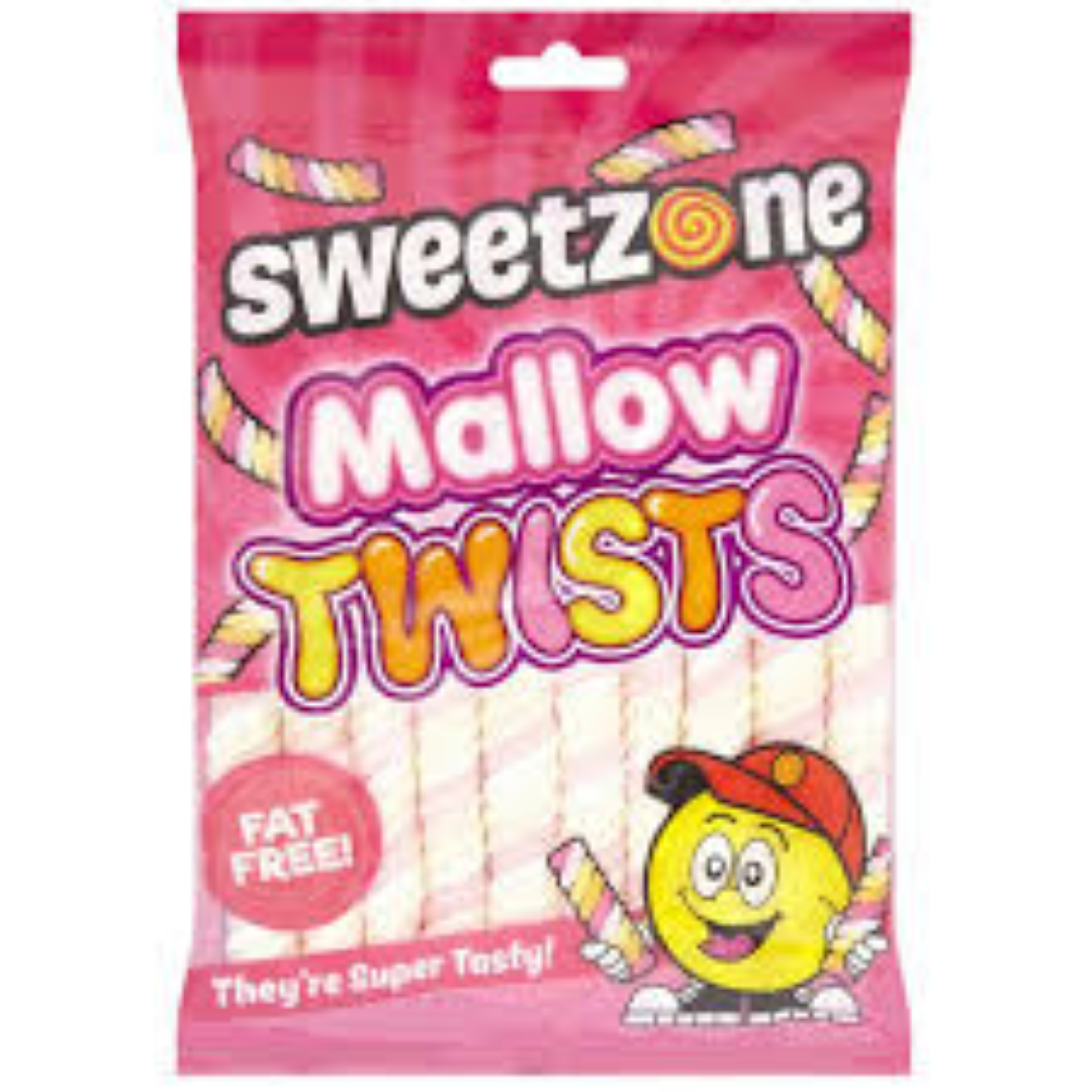 SWEETZONE MALLOW TWIST BAG 160G